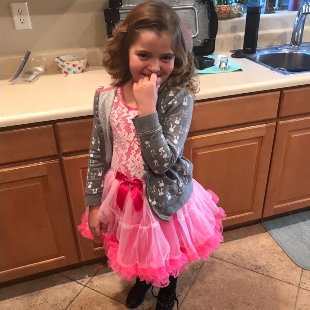 Fluffy tutu dress